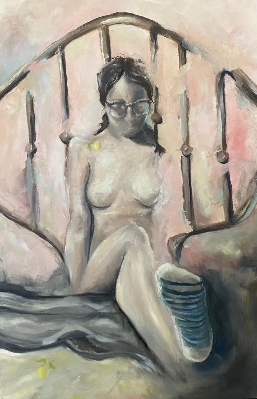 Autorretrato — óleo sobre madera